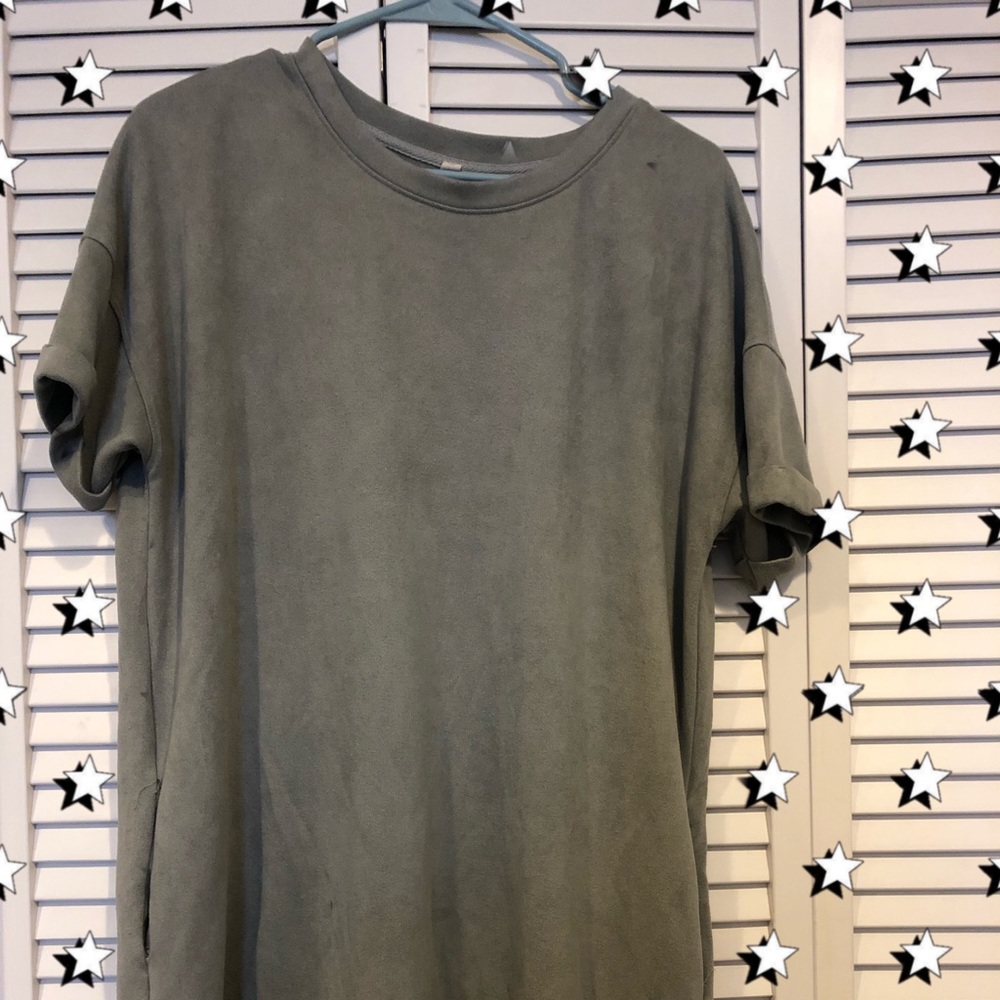 ☆ Grey suede dress ☆